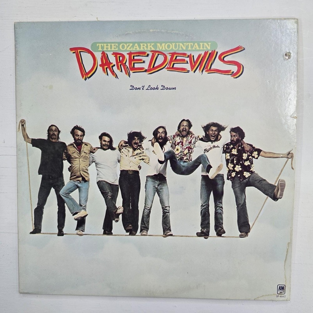 Ozark Mountain Daredevils Don't Look Down LP 1977 A&M SP-4662 VG+/VG Record